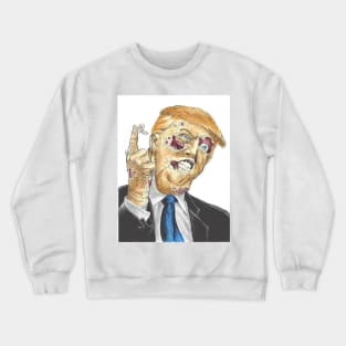 Zombie Trump Crewneck Sweatshirt